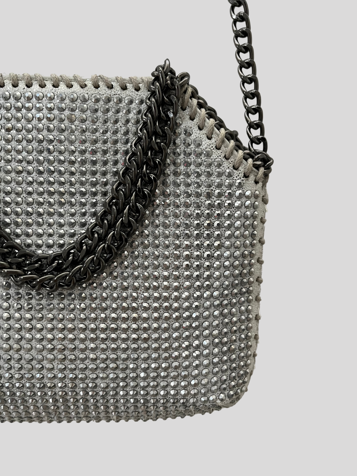 Bolso cuero vegano cadena crossbody