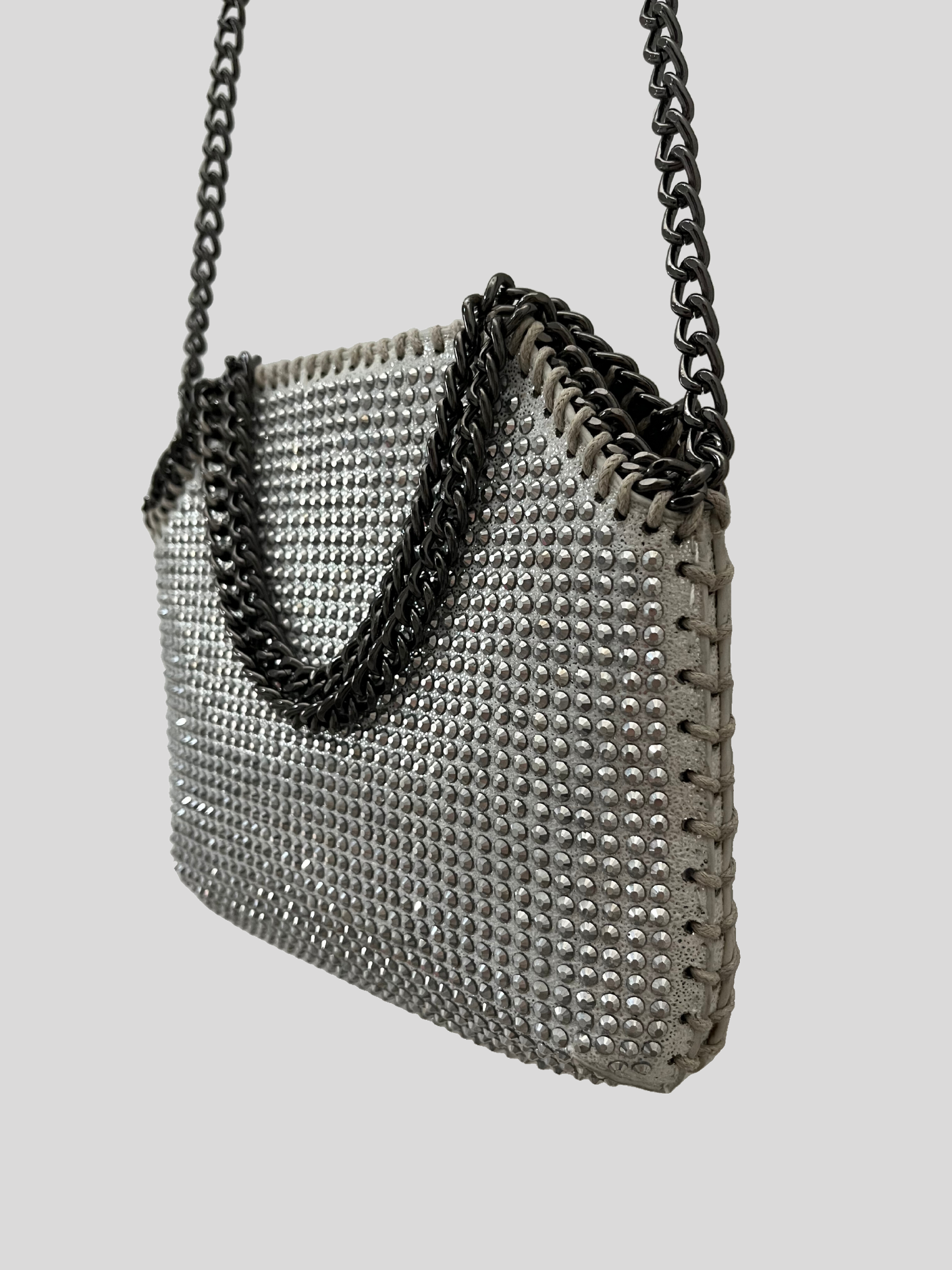 Bolso cuero vegano cadena crossbody