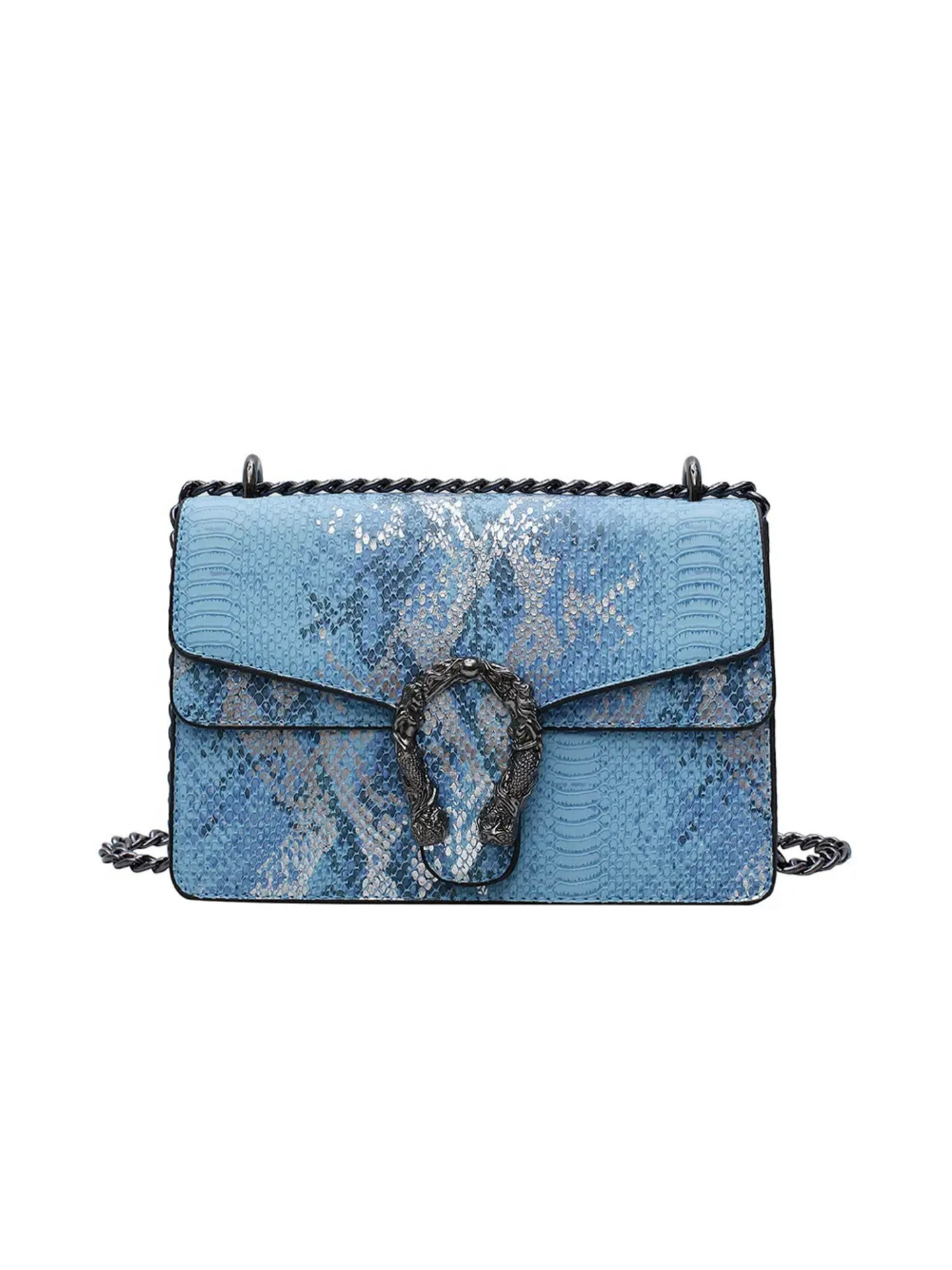 Bolso serpiente hebilla