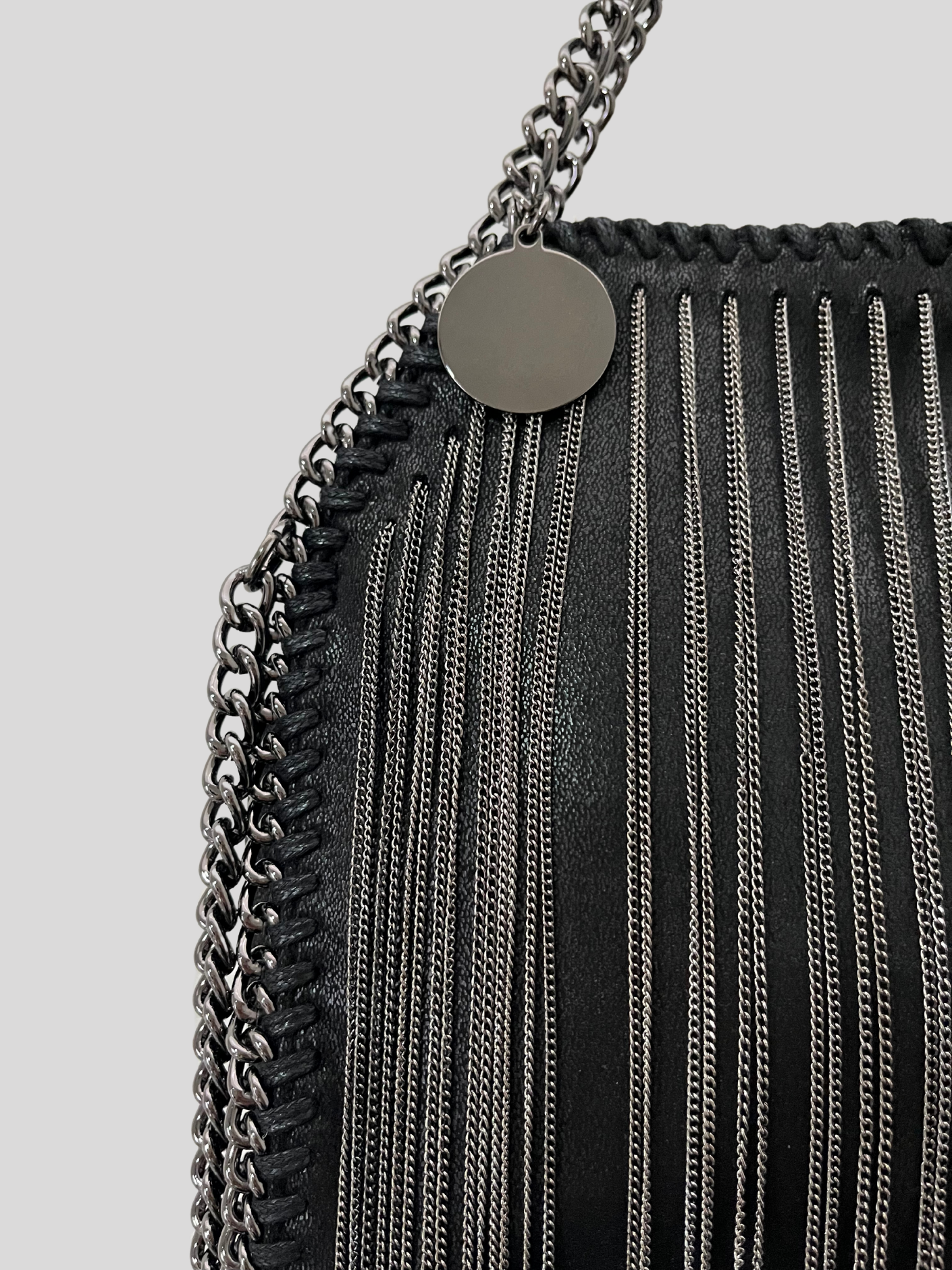 Bolso cadenas metálico crossbody