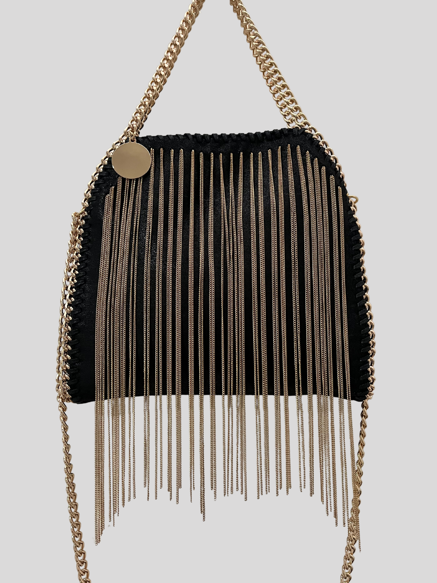 Bolso cadenas metálico crossbody
