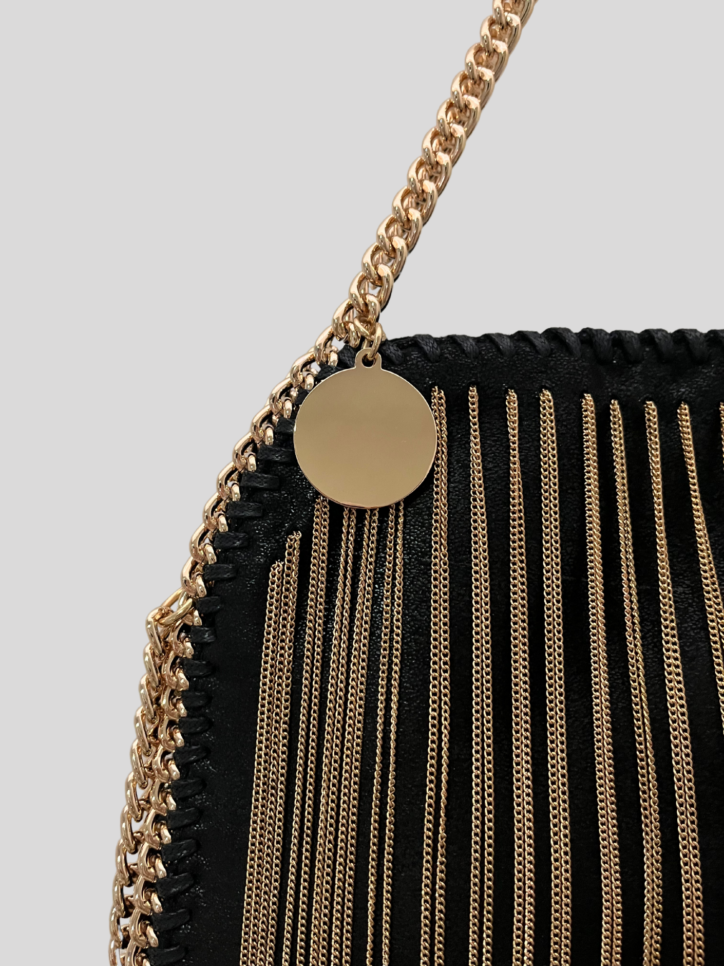 Bolso cadenas metálico crossbody