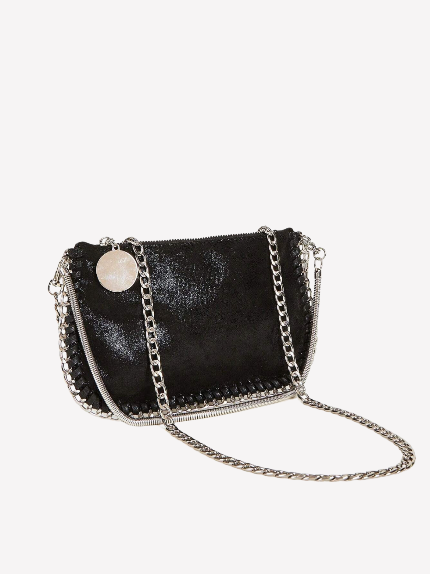 Bolso sobre metálico diseño cadena