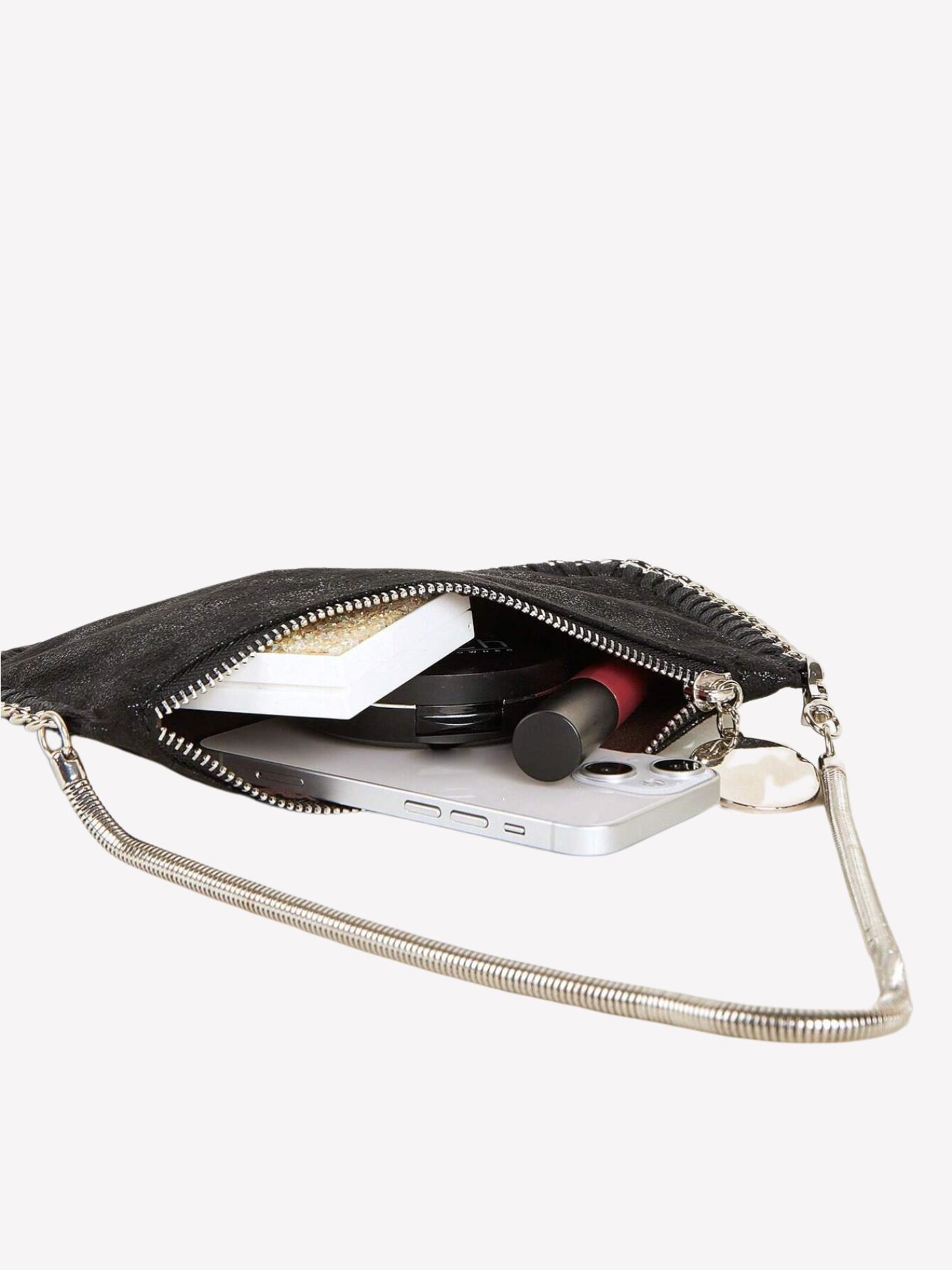 Bolso sobre metálico diseño cadena