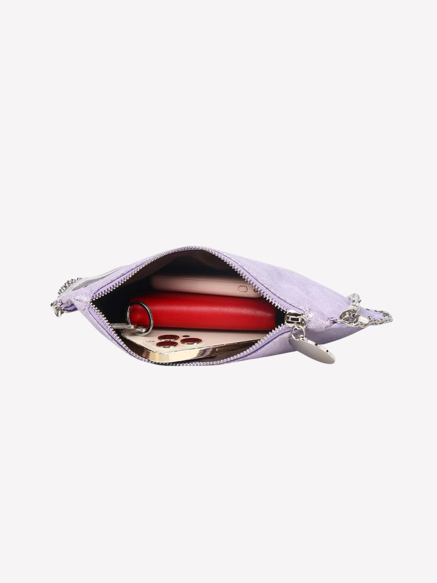 Bolso sobre metálico diseño cadena