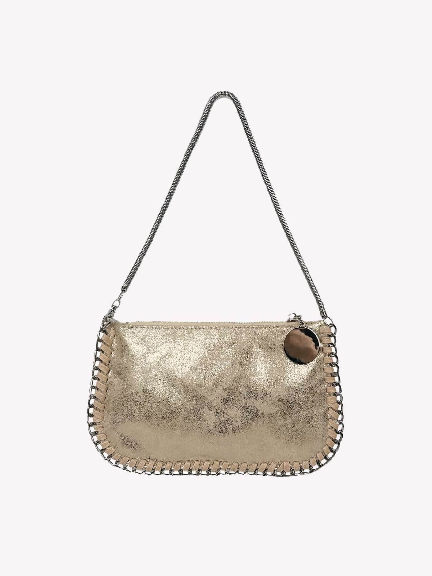 Bolso sobre metálico diseño cadena