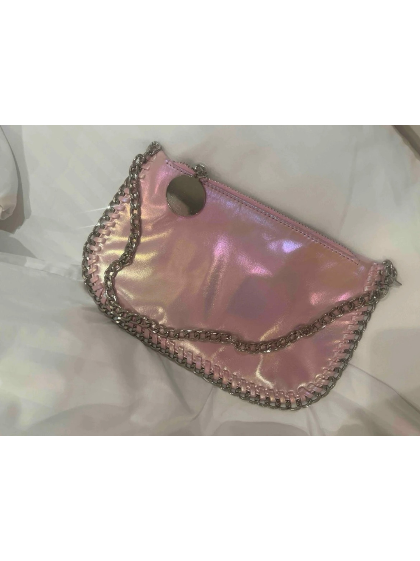 Bolso sobre tornasol diseño cadena