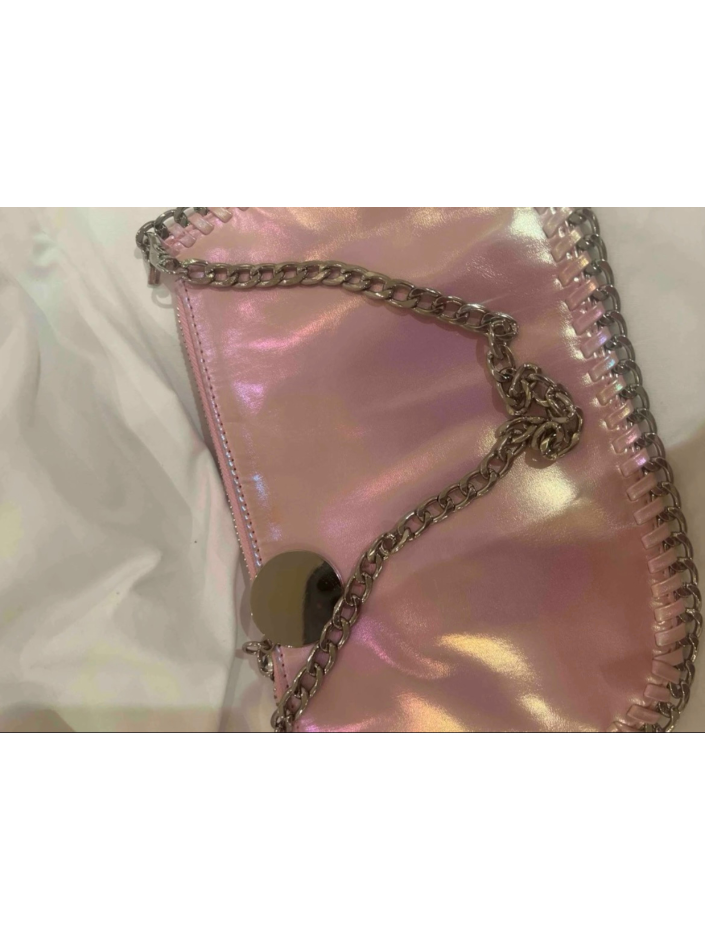 Bolso sobre tornasol diseño cadena