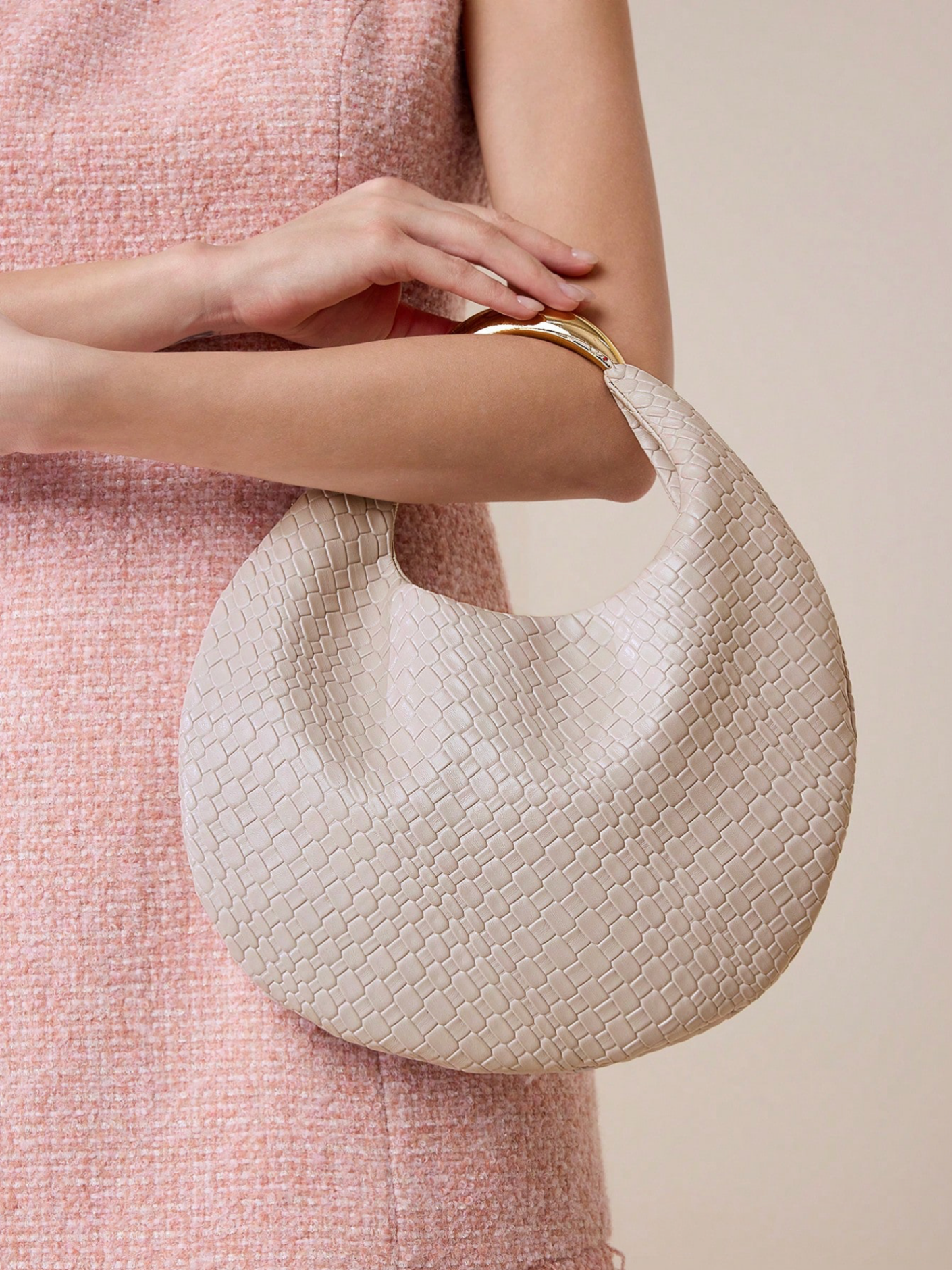 Bolso minimal textura