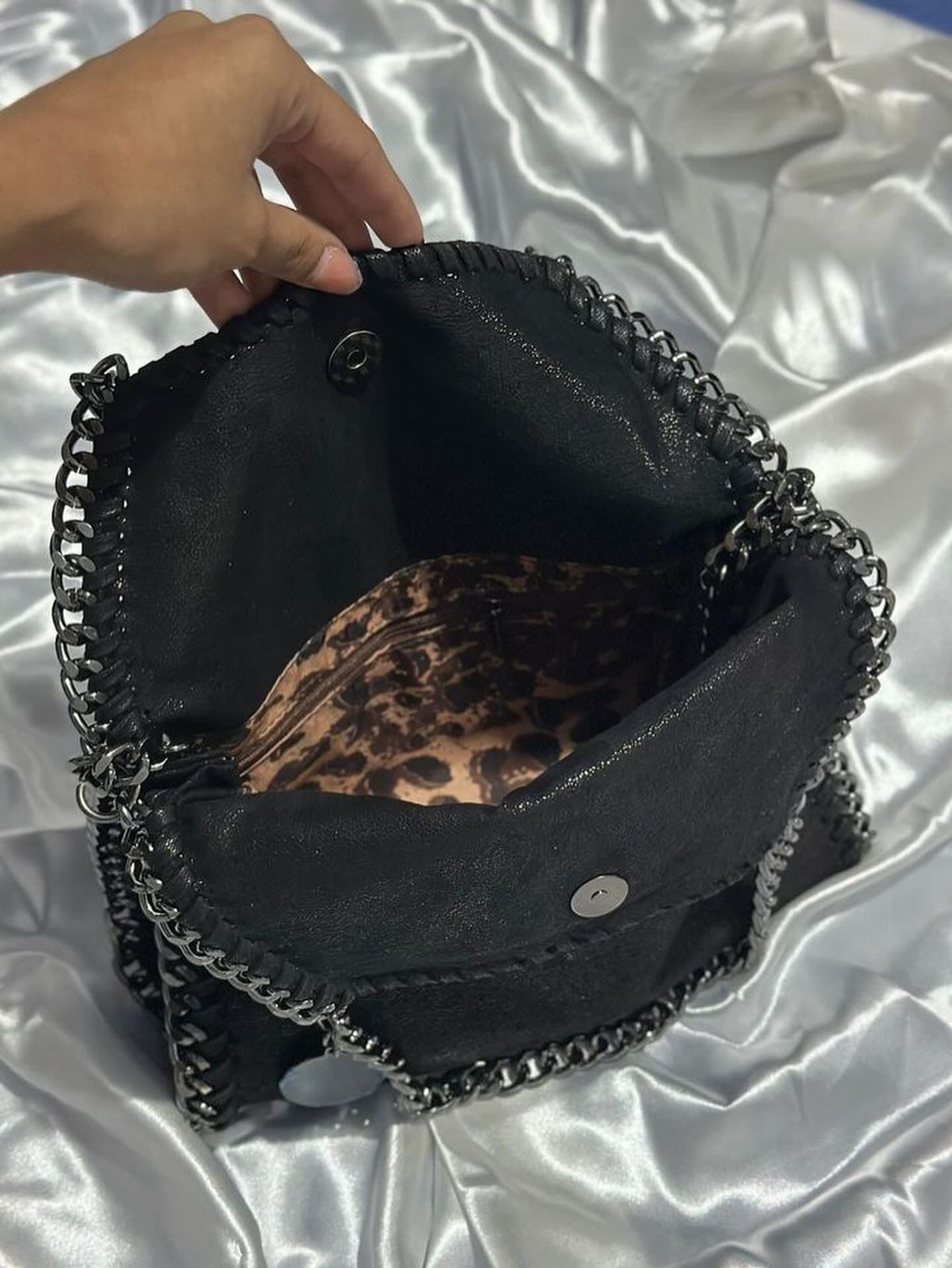 Bolso 3 en 1 cadena metálico