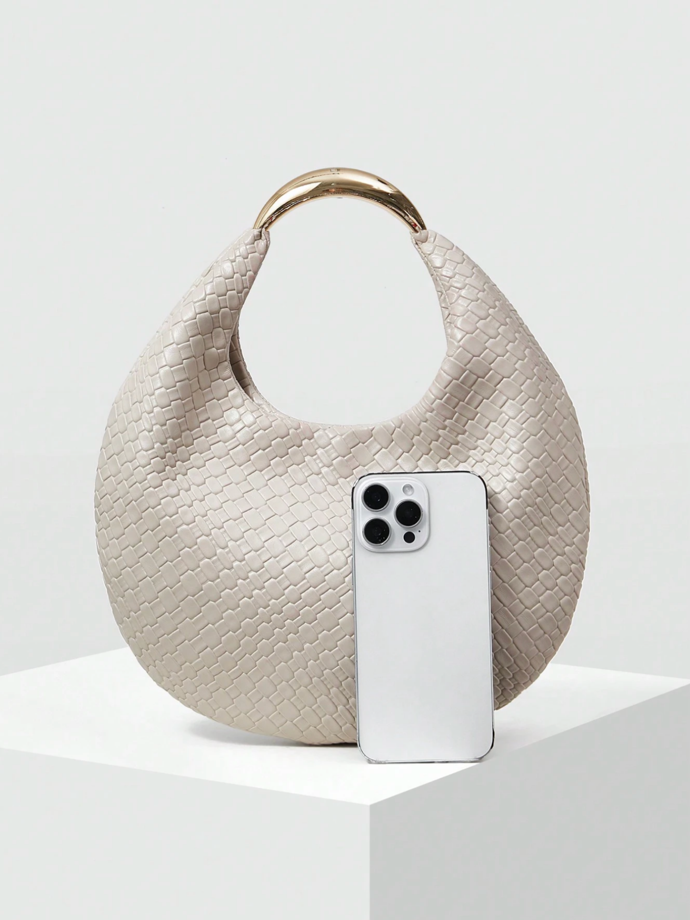 Bolso minimal textura