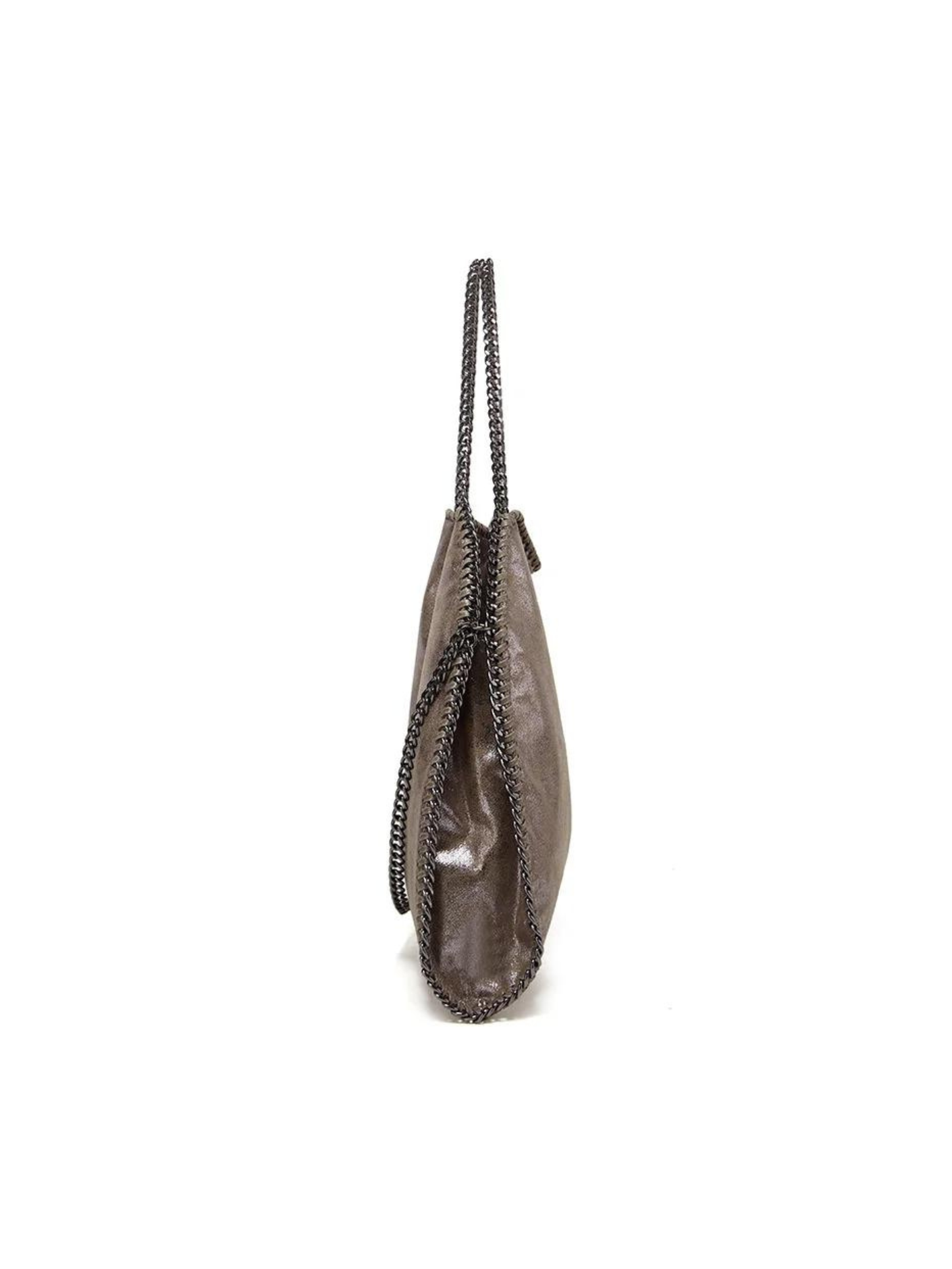 Bolso tote metálico diseño cadena
