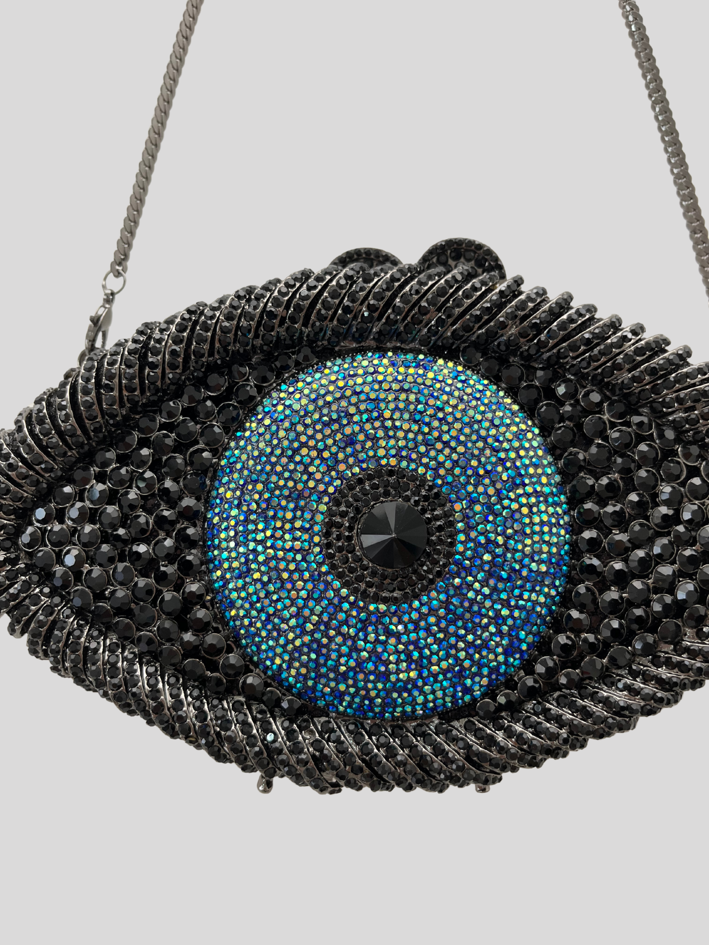 Bolso ojo protector diamantes