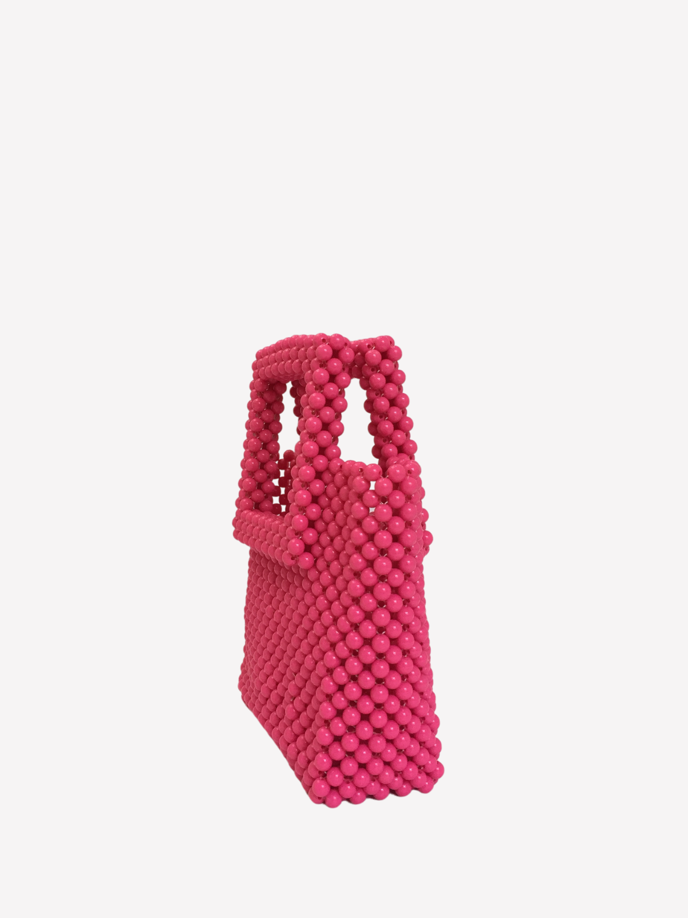 Bolso cuentas cuadrado