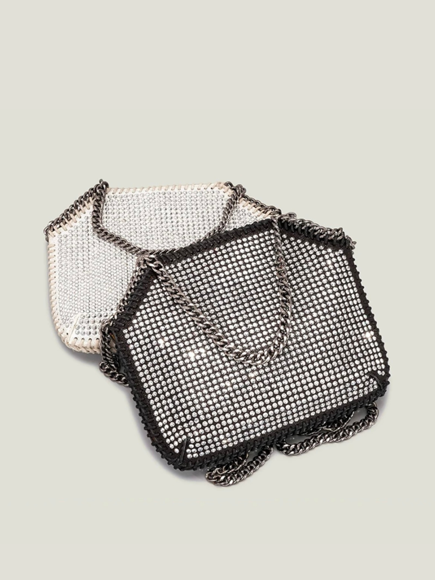 Bolso cuero vegano cadena crossbody