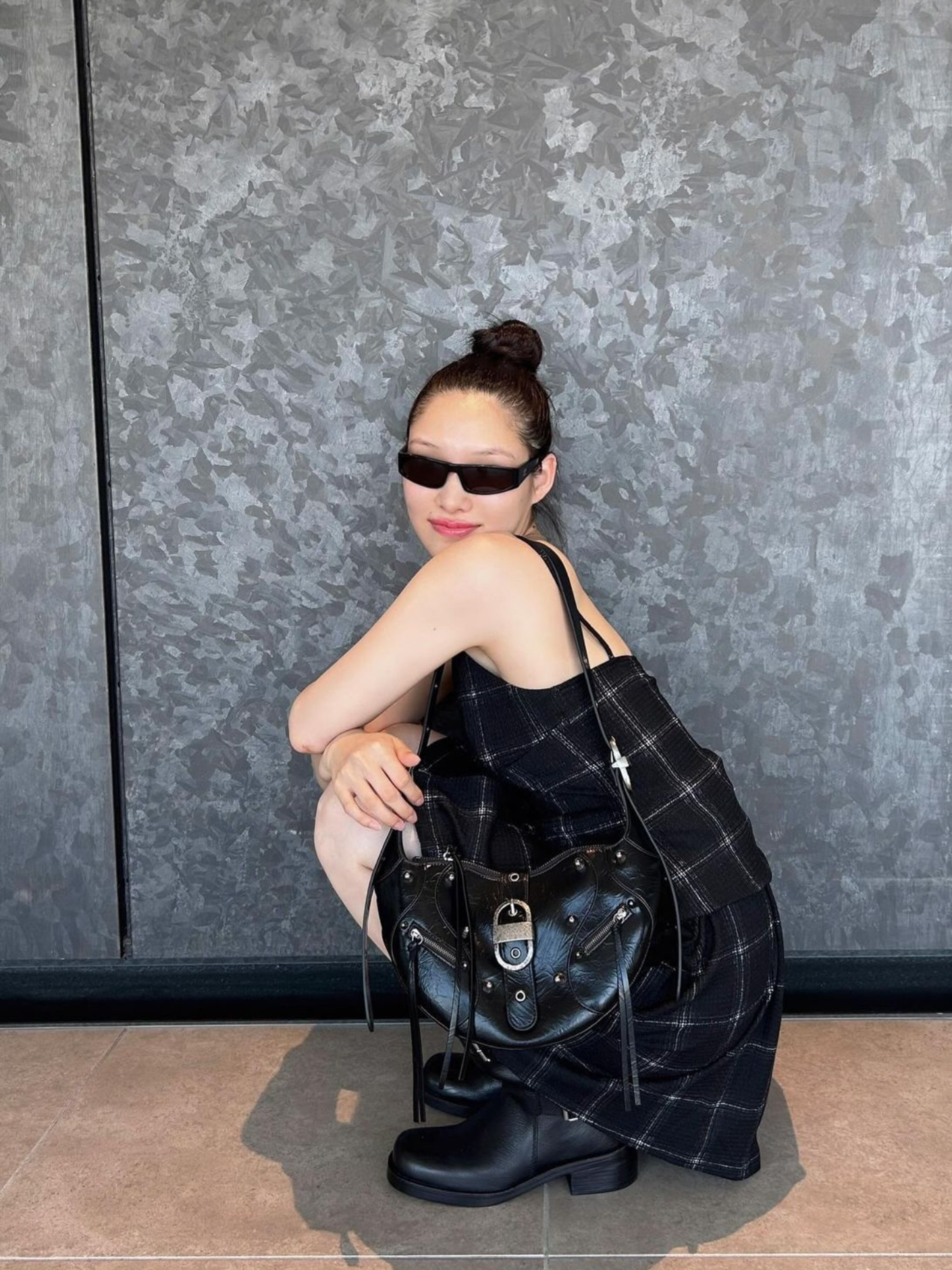 Bolso ajustable crossbody hebilla