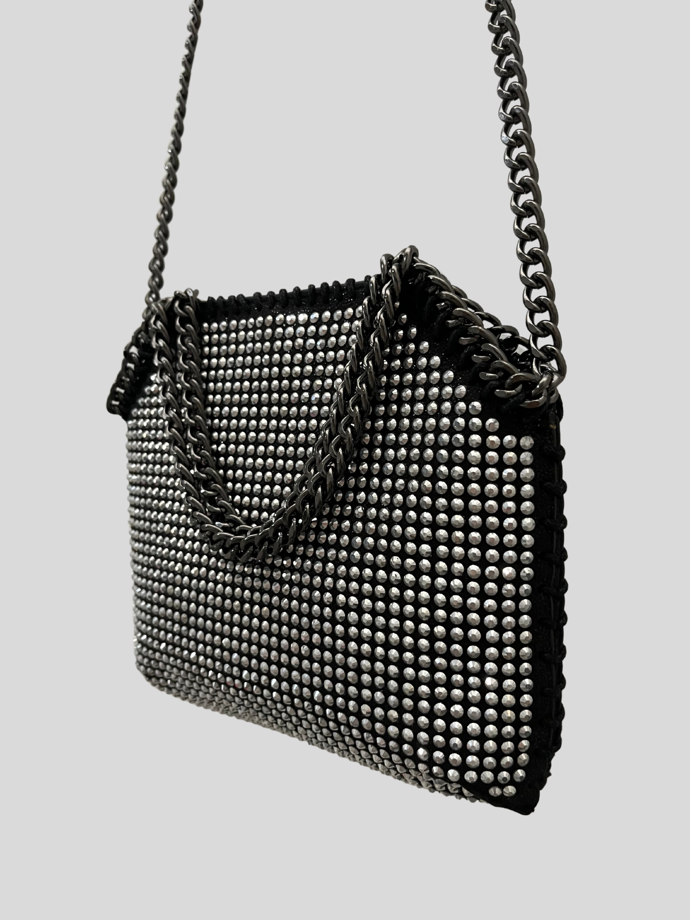 Bolso cuero vegano cadena crossbody
