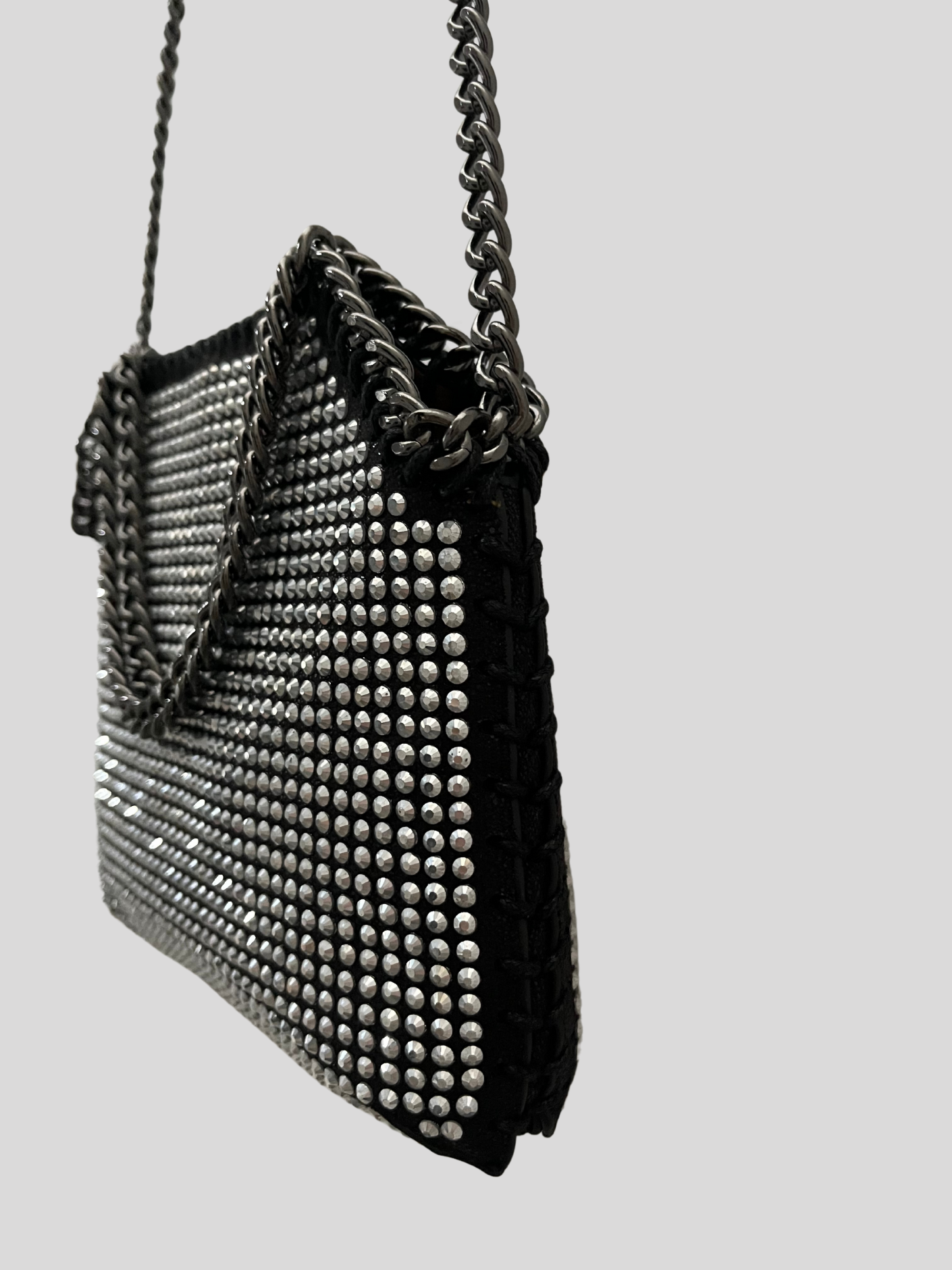Bolso cuero vegano cadena crossbody