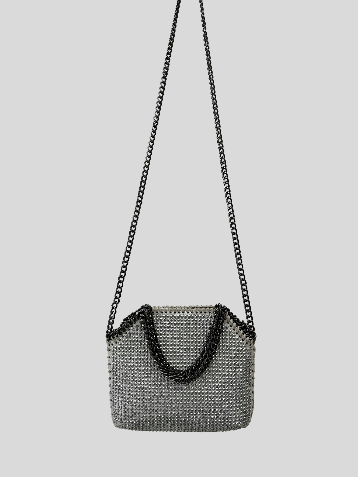 Bolso cuero vegano cadena crossbody