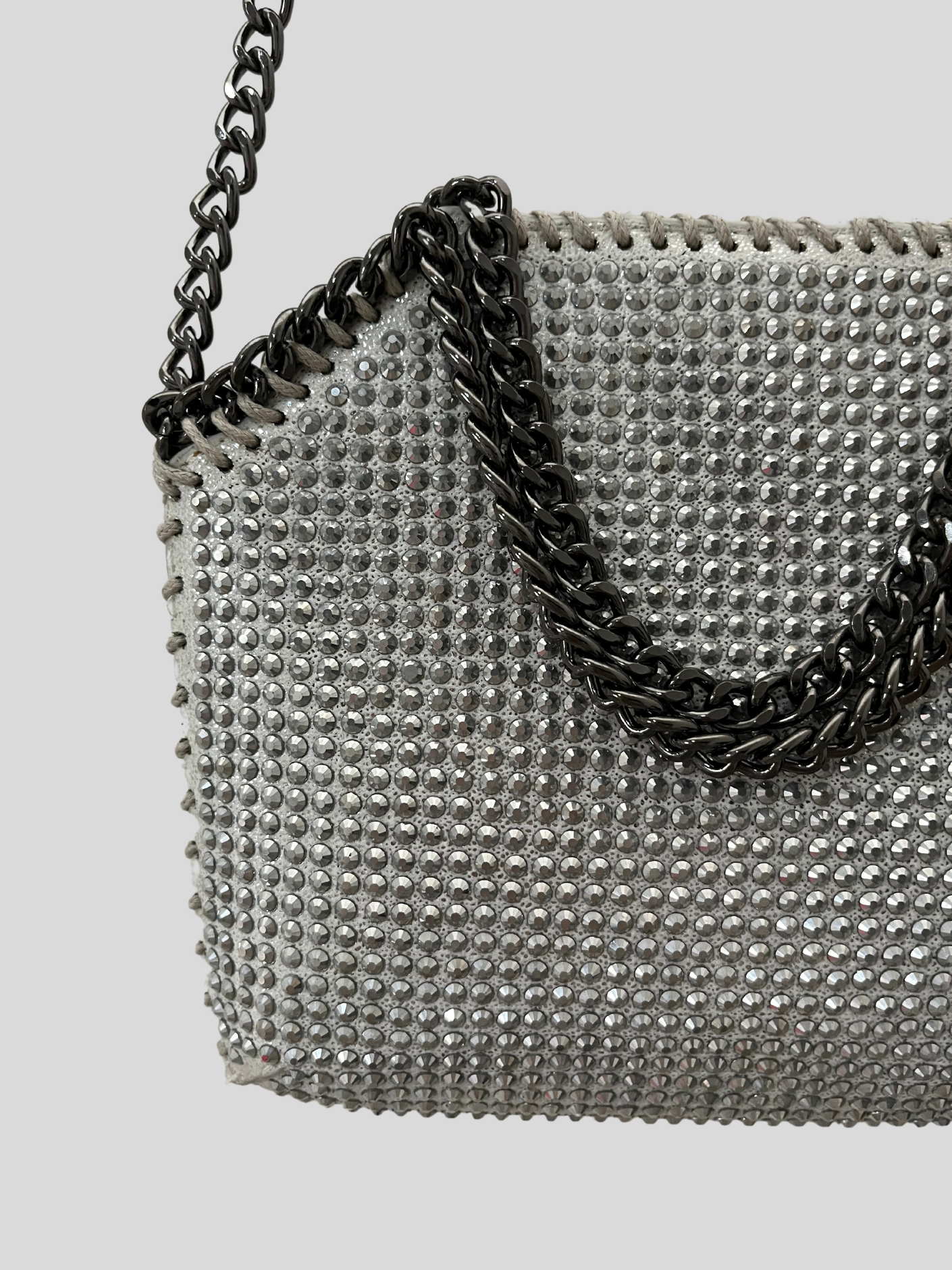 Bolso cuero vegano cadena crossbody