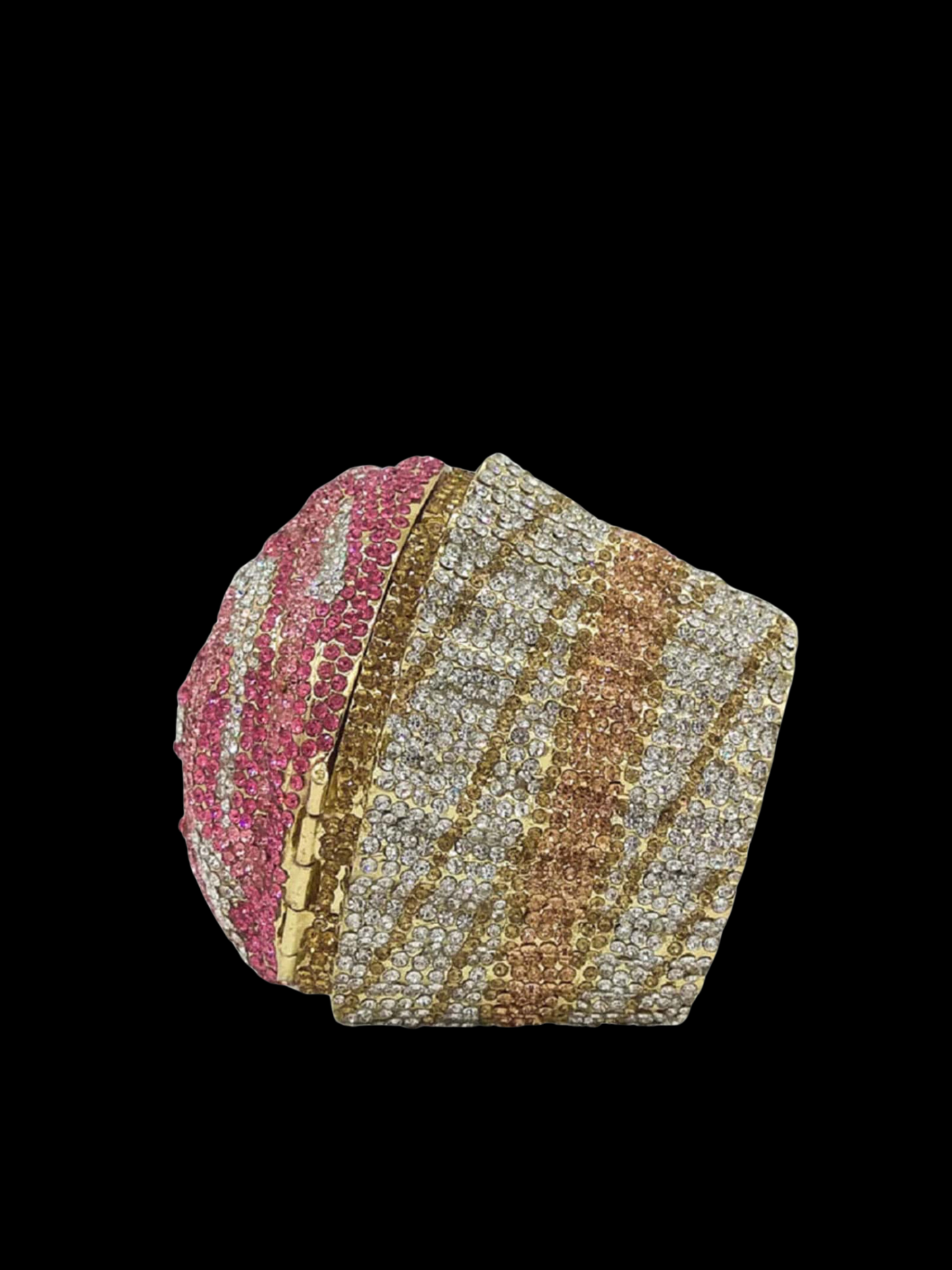 Bolso mini cupcake diamantes