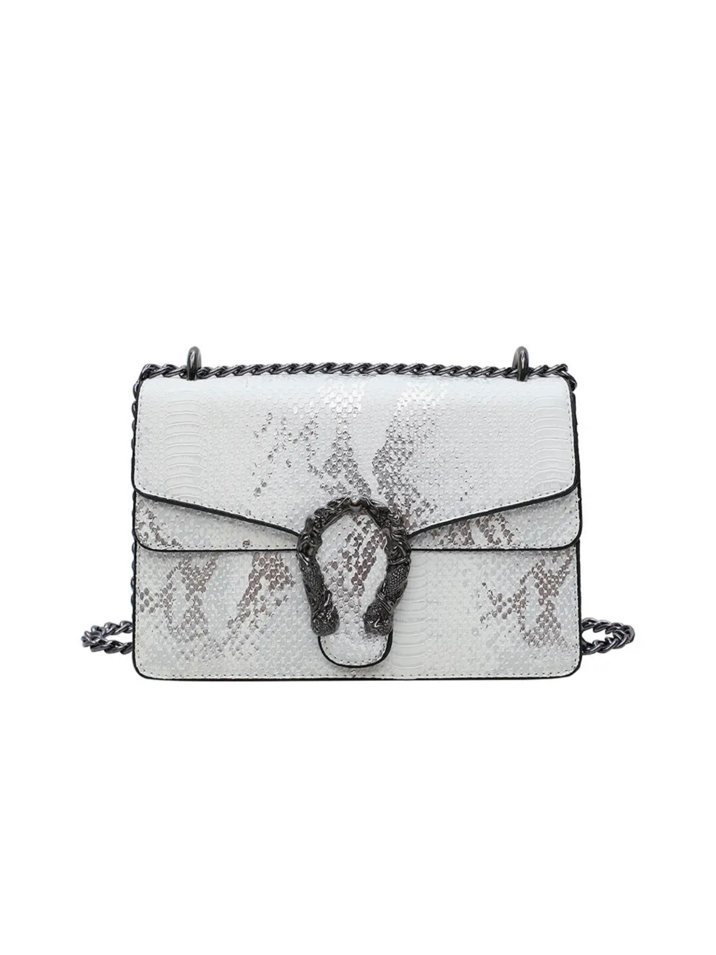 Bolso serpiente hebilla