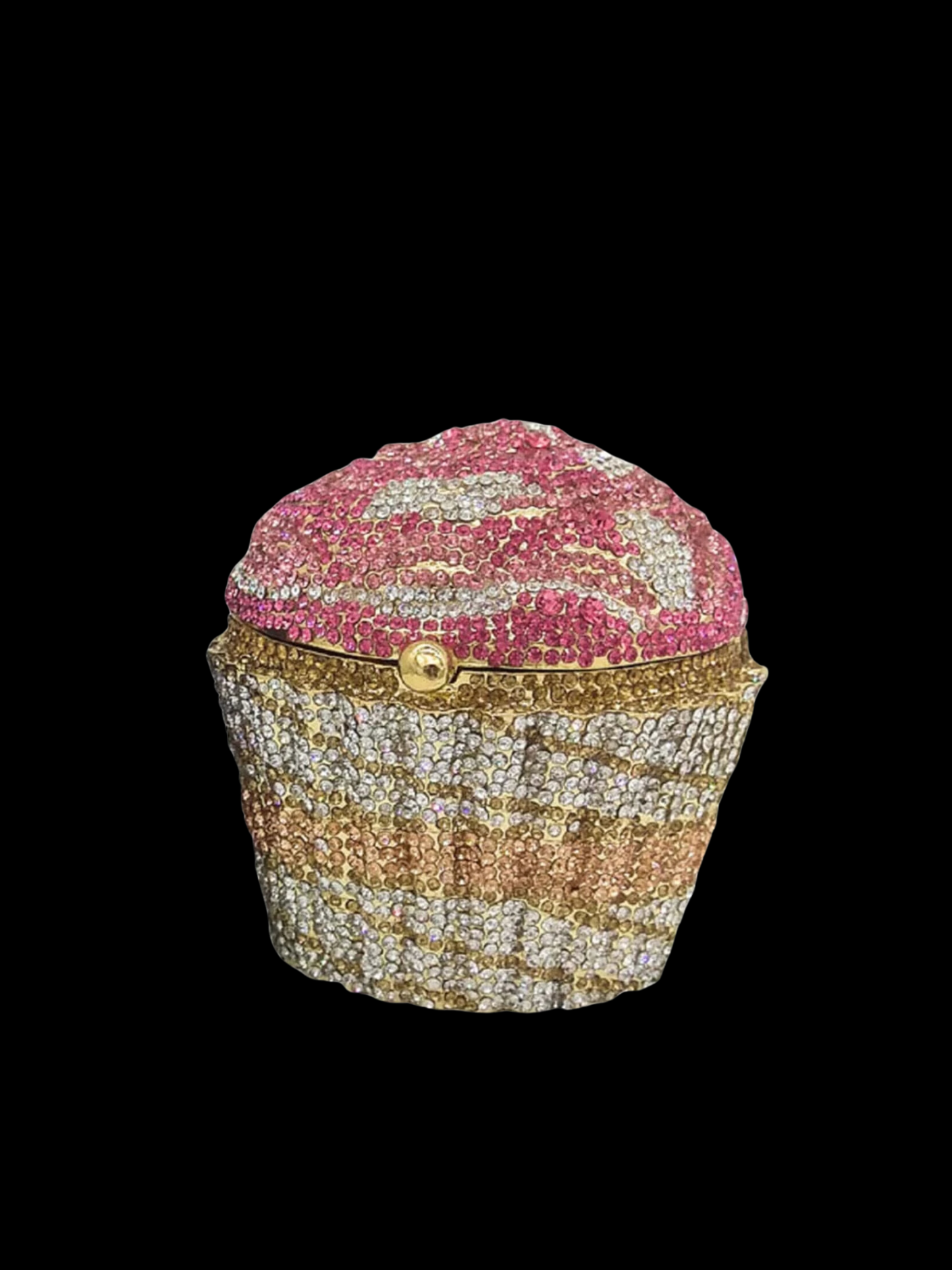 Bolso mini cupcake diamantes