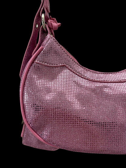 Bolso crossbody brillante