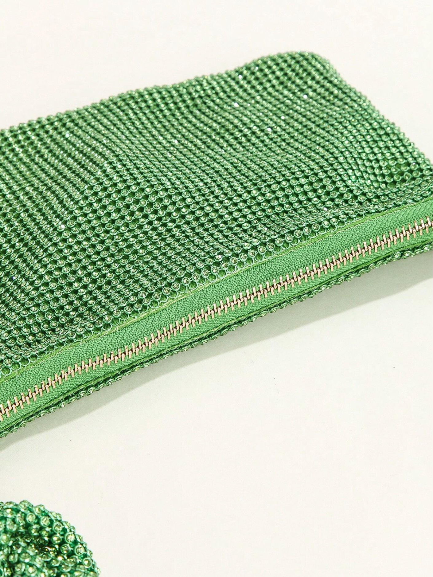 Bolso diamantes nudo