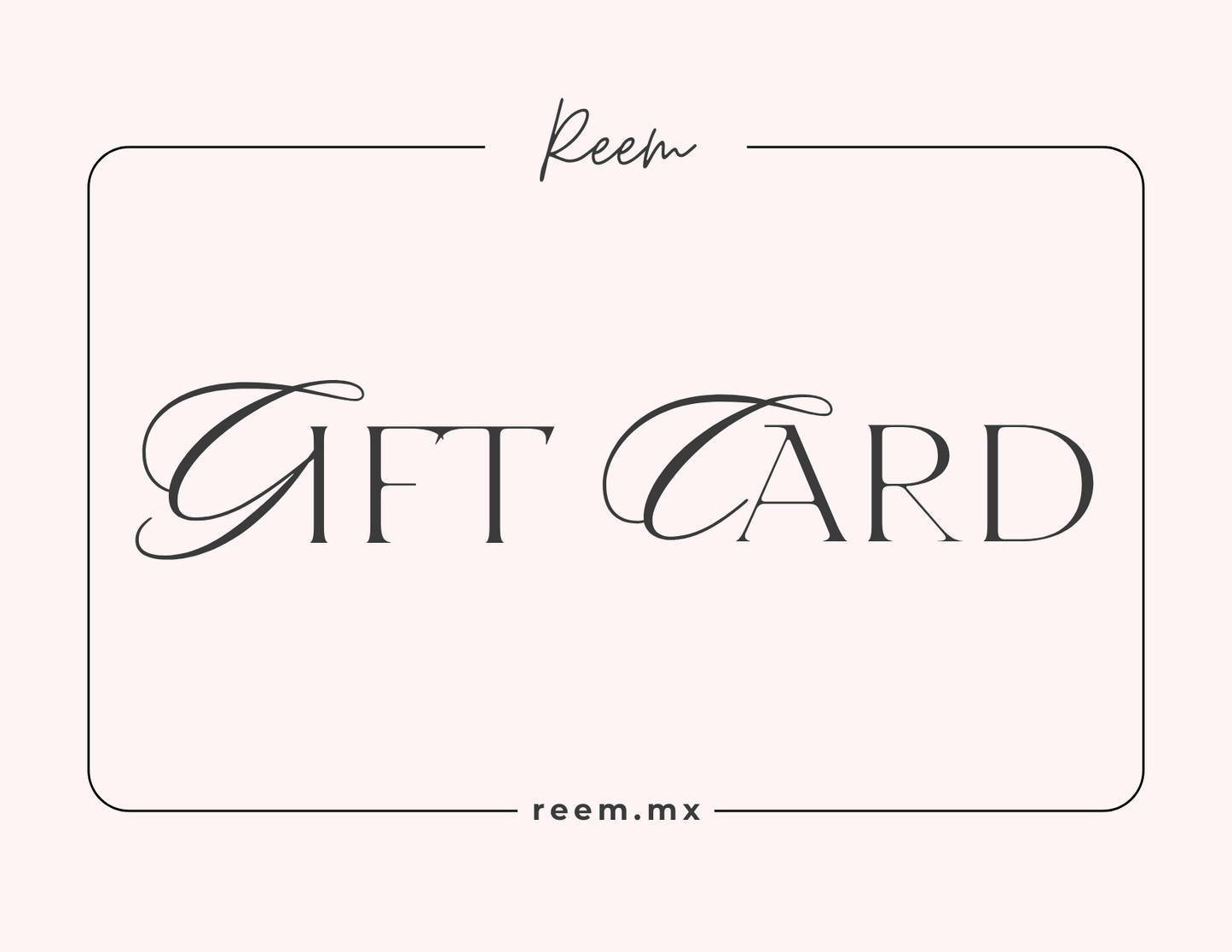 Tarjeta de regalo